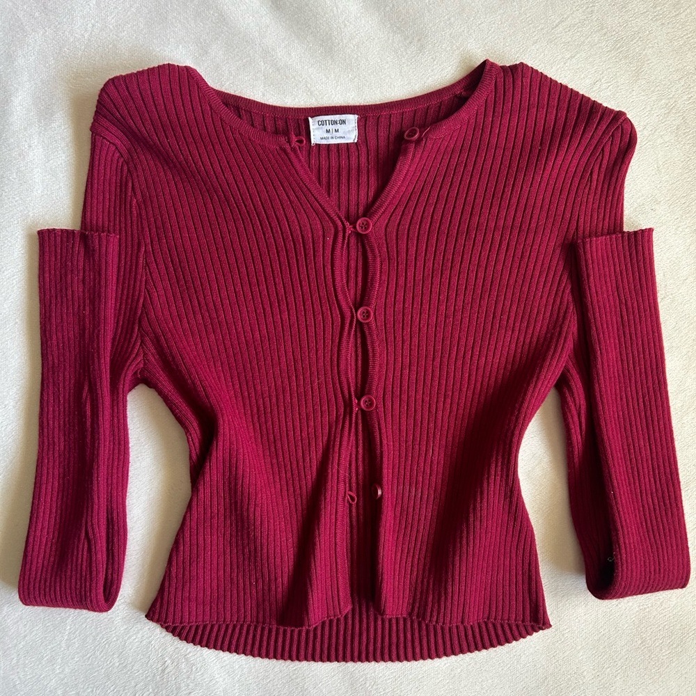Red Cotton On Shirt